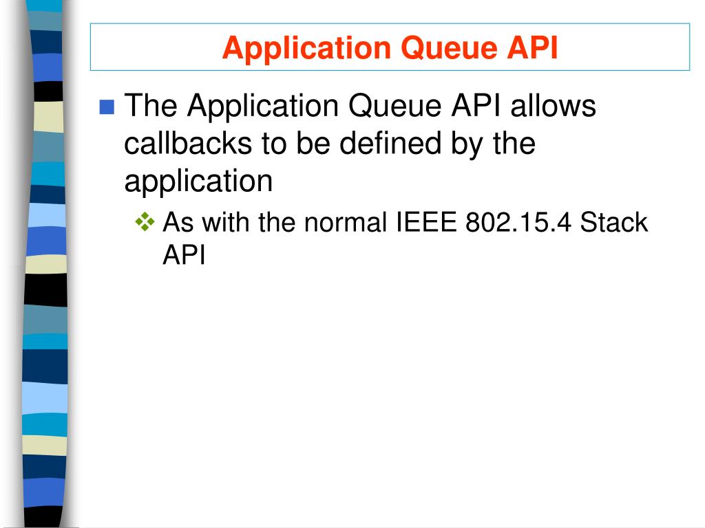 PPT Application Queue API PowerPoint Presentation, free download ID