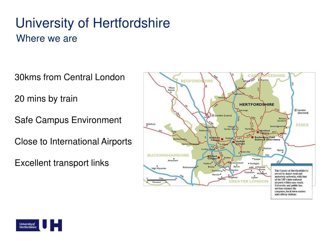 PPT University of Hertfordshire PowerPoint Presentation, free