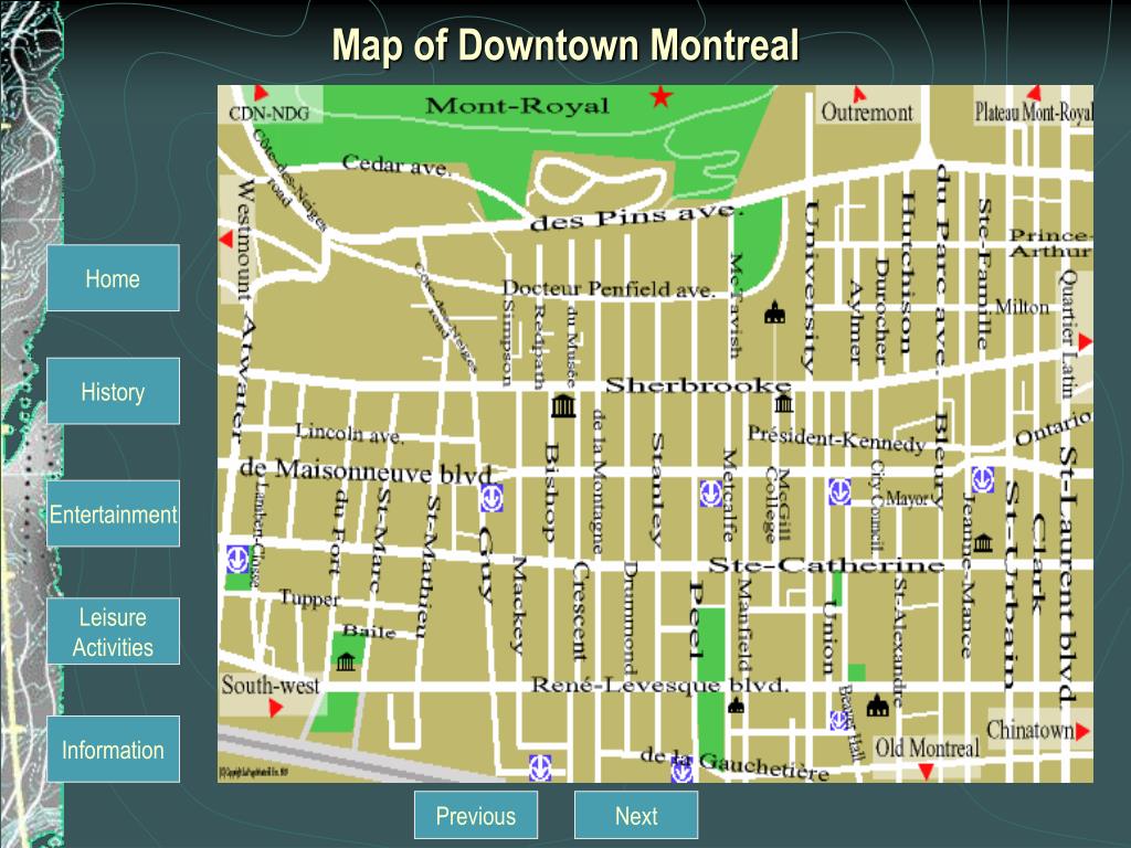 PPT to Montreal! PowerPoint Presentation, free download ID