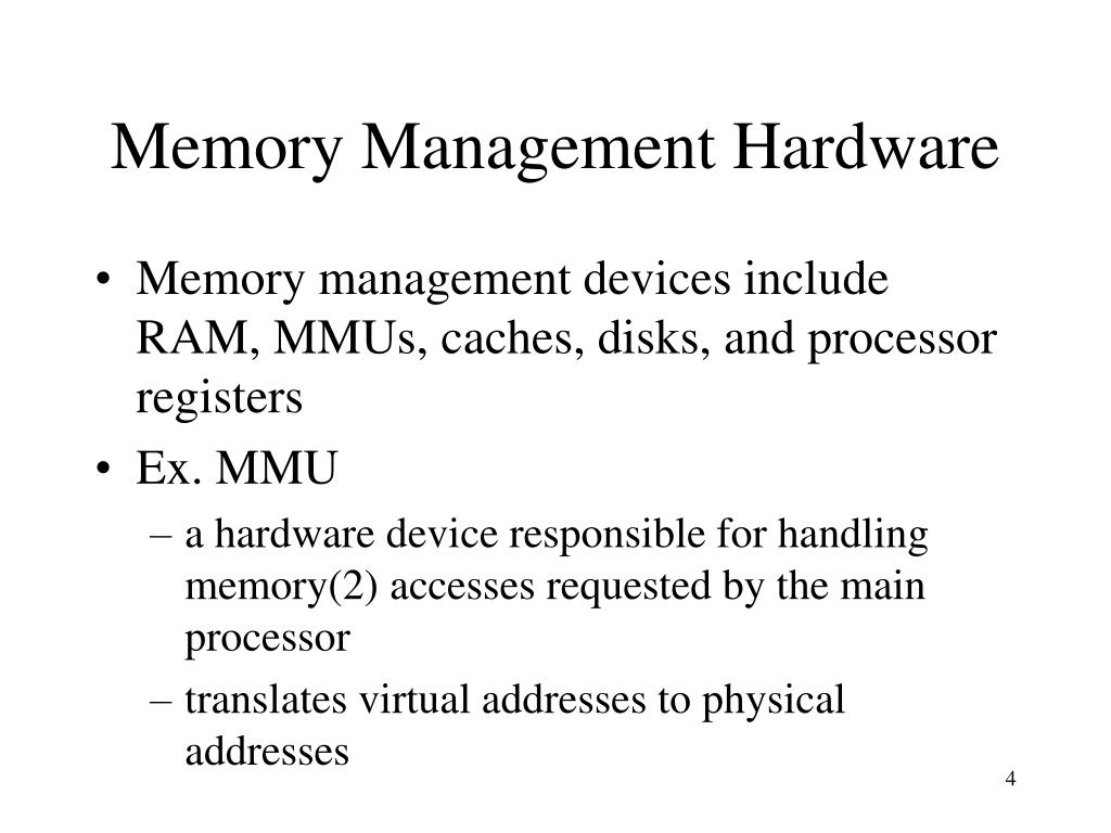 PPT Memory Management PowerPoint Presentation, free download ID4346570
