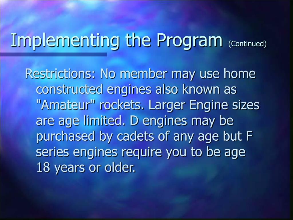PPT CAP Model Rocketry Program PowerPoint Presentation, free download