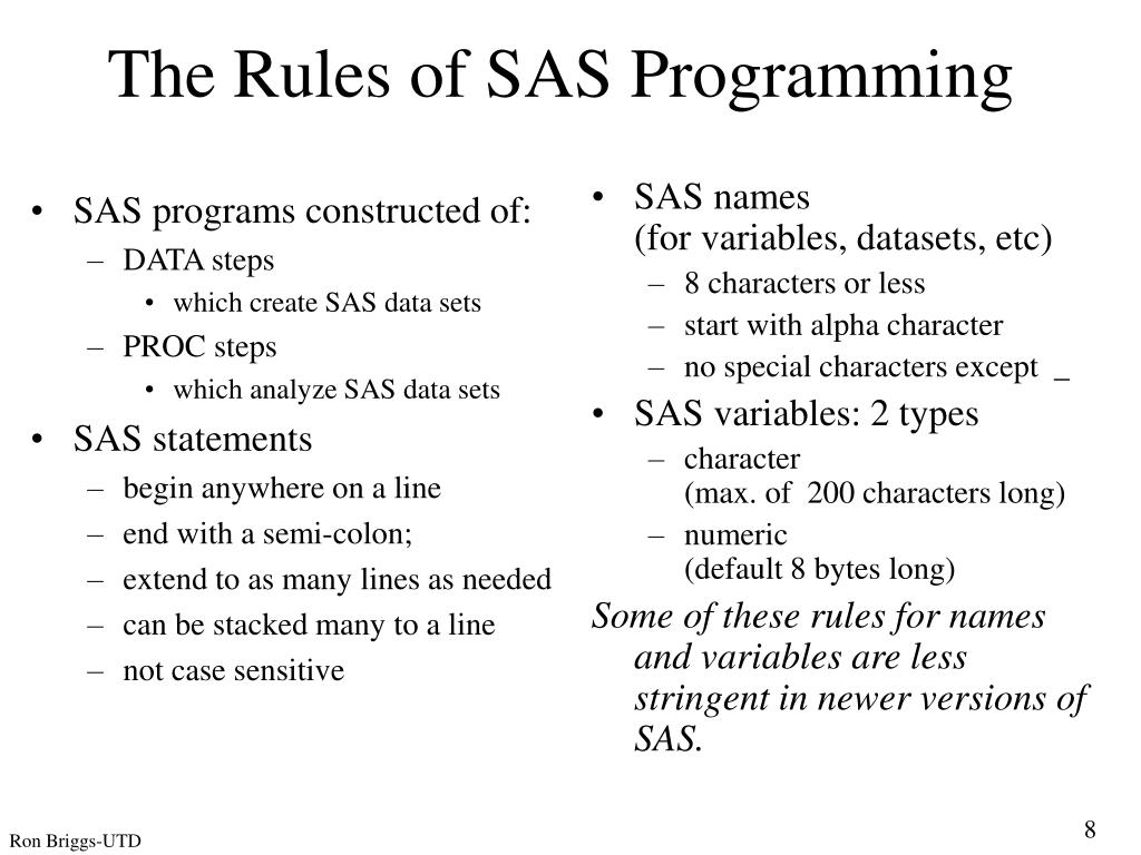 PPT Introduction to SAS PowerPoint Presentation, free download ID