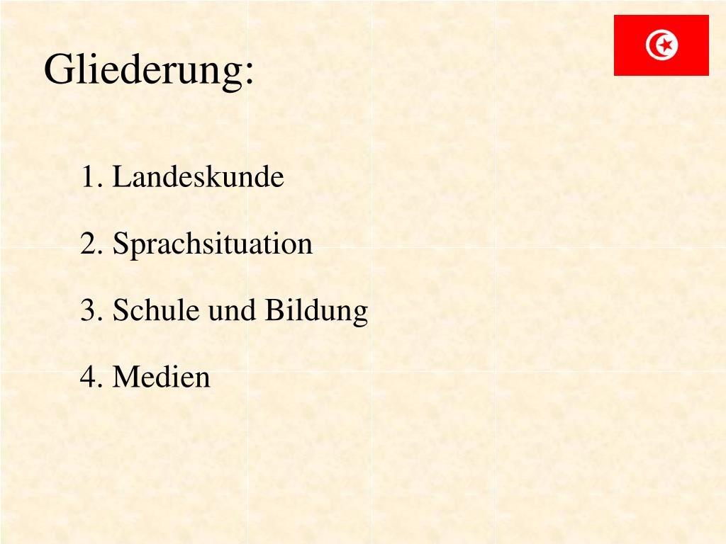 PPT Das Französische in Tunesien PowerPoint Presentation