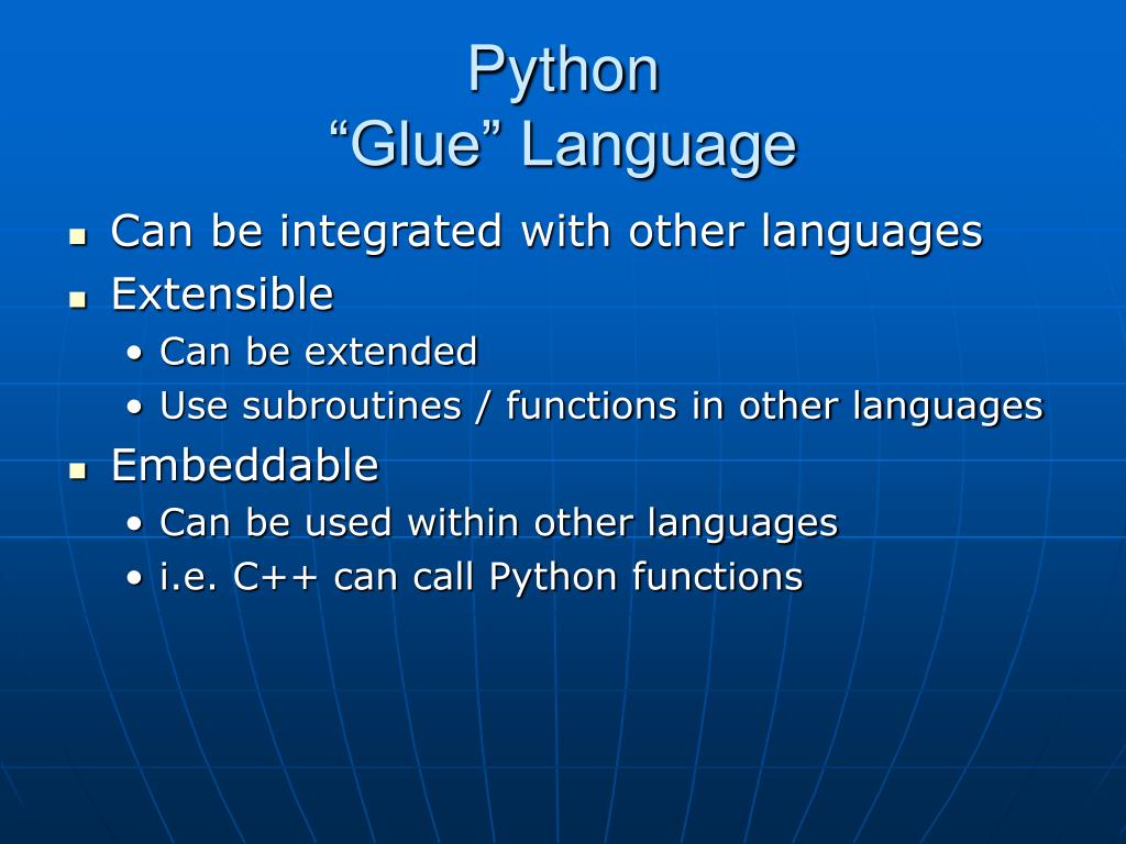 PPT Overview of Python PowerPoint Presentation, free download ID4353985