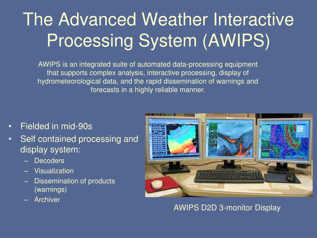 PPT The Role of LAPS in the National Weather Service Now and the