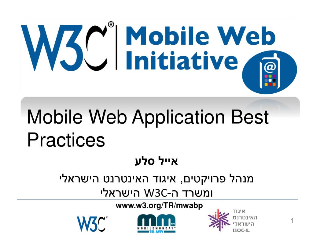 PPT Mobile  Application Best Practices PowerPoint Presentation