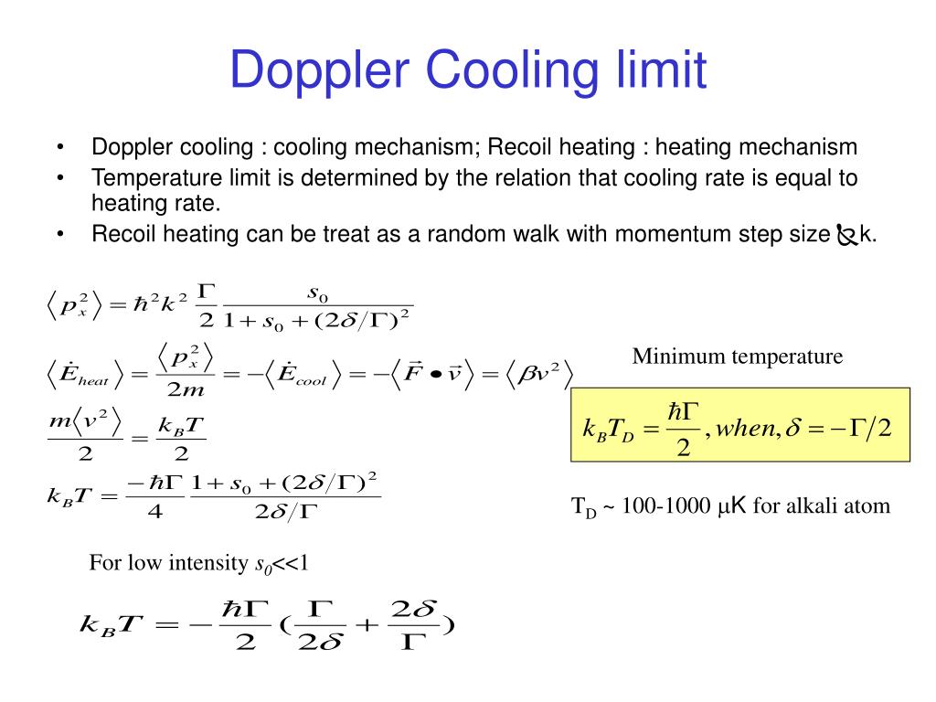 PPT Laser Cooling and Trapping of Atom PowerPoint Presentation, free