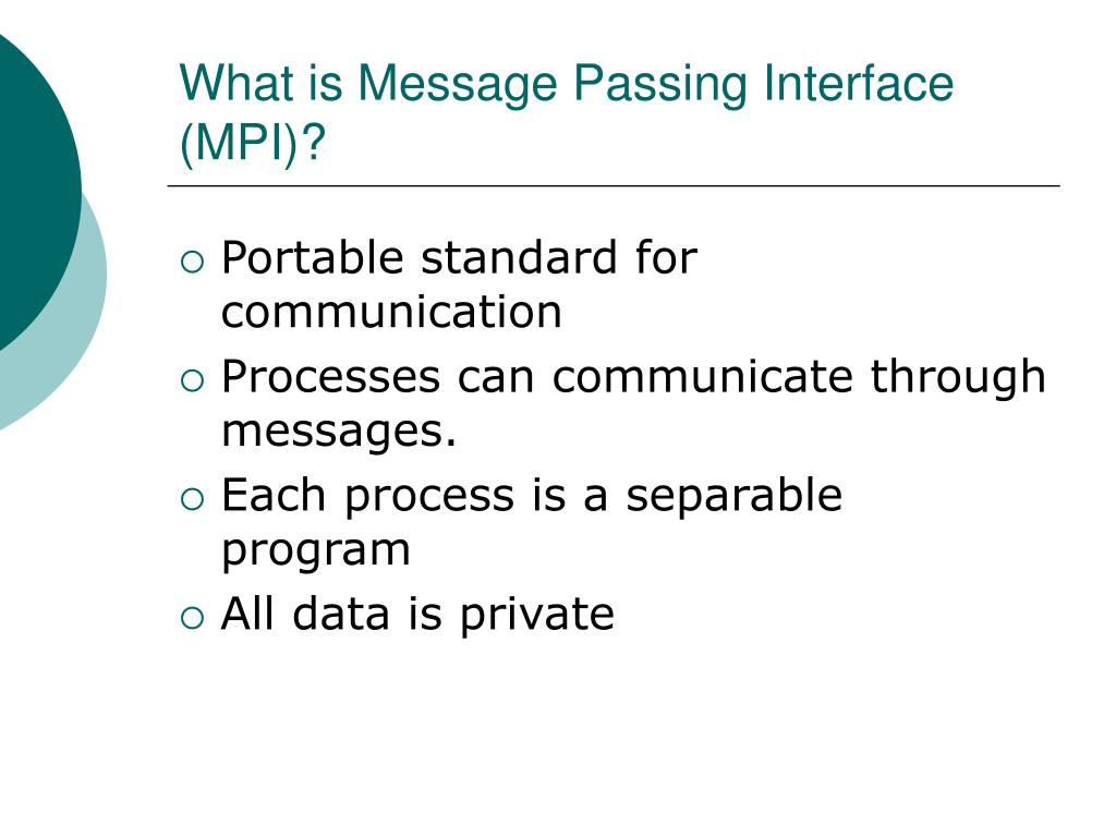 PPT Introduction to MPI PowerPoint Presentation, free download ID