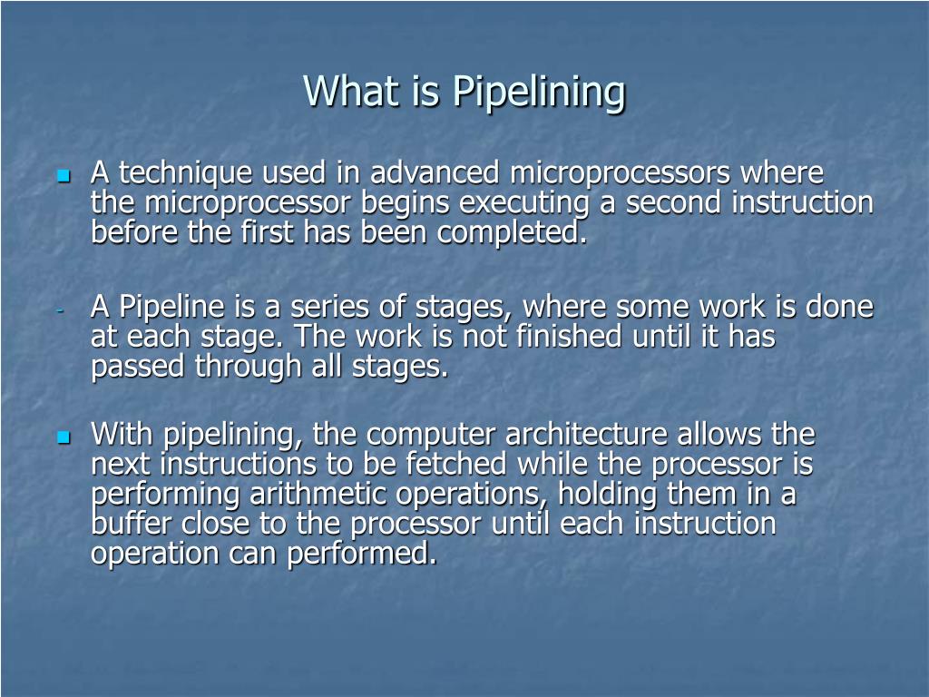 PPT Pipelining PowerPoint Presentation, free download ID4360613