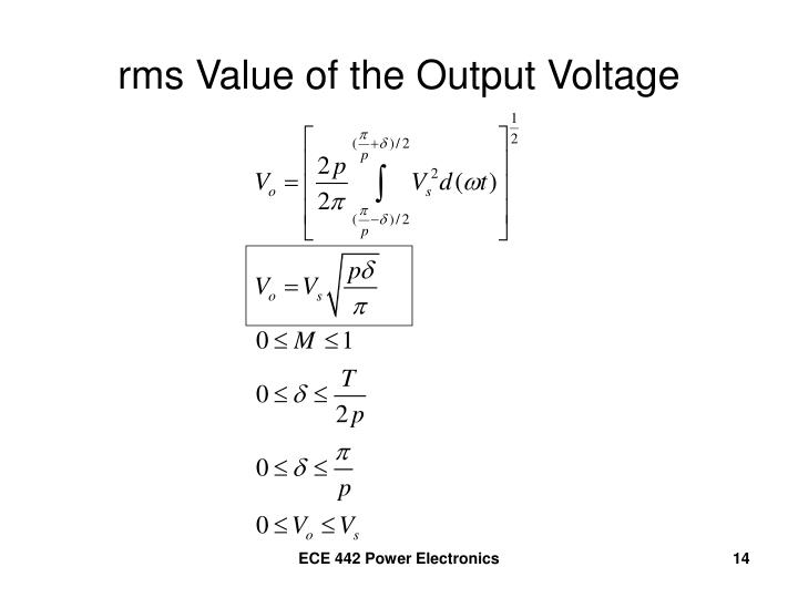 PPT Voltage Control of SinglePhase Inverters PowerPoint