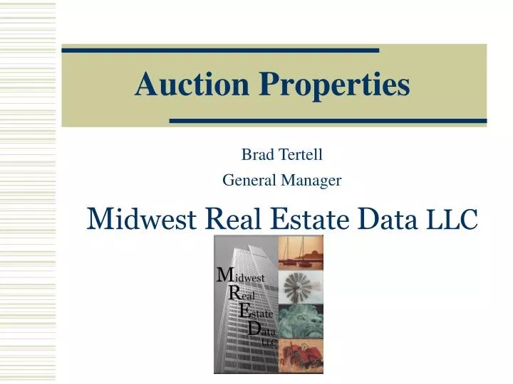 PPT Auction Properties PowerPoint Presentation, free download ID