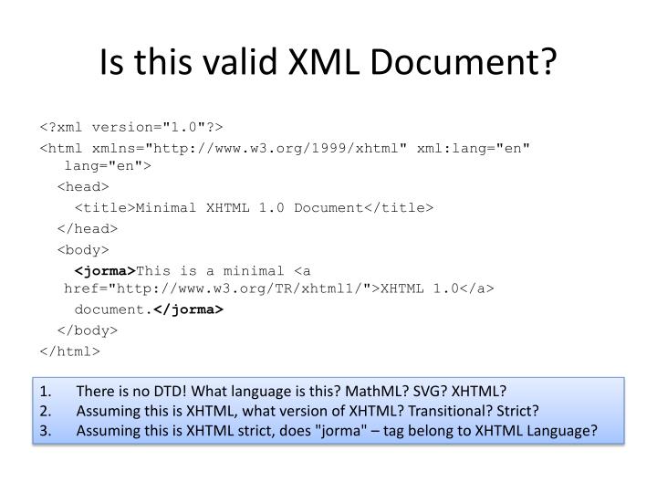 PPT Introduction to XML PowerPoint Presentation ID4365977
