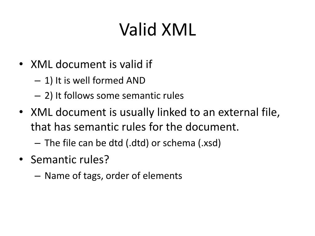PPT Introduction to XML PowerPoint Presentation, free download ID
