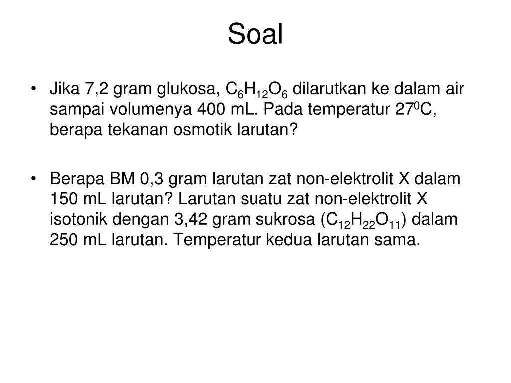 PPT SIFAT KOLIGATIF LARUTAN PowerPoint Presentation, free download