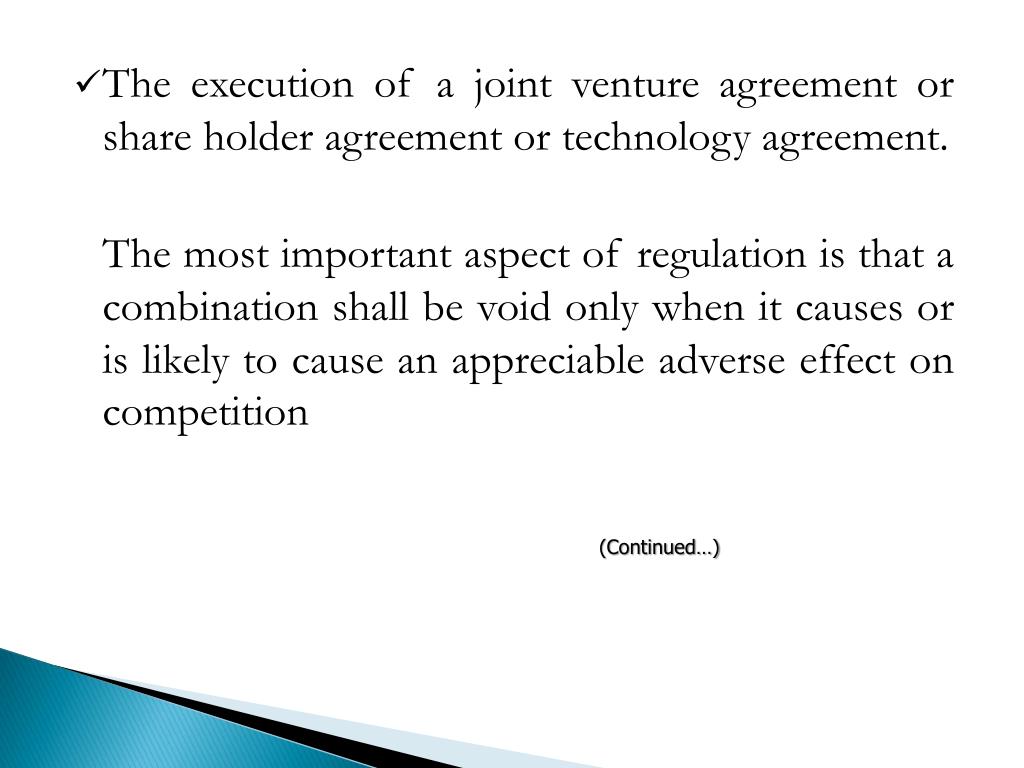 PPT REGULATION OF MERGERS, DEMERGERS, AMALGAMATIONS & COMBINATION