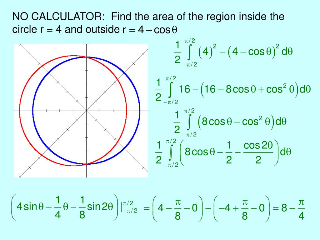 PPT Section 12.6 Area and Arclength in Polar Coordinates PowerPoint