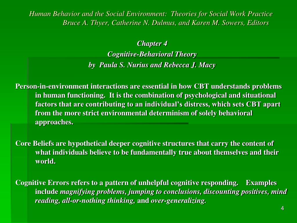 What Principle Underlies Cognitive Behavioral Therapy Blog.lif.co.id