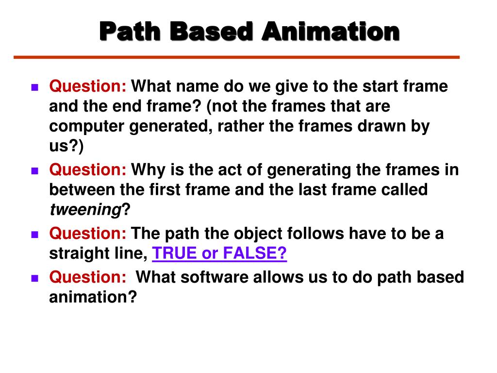 PPT Introduction to Multimedia Lecture 8 Animation Instructors