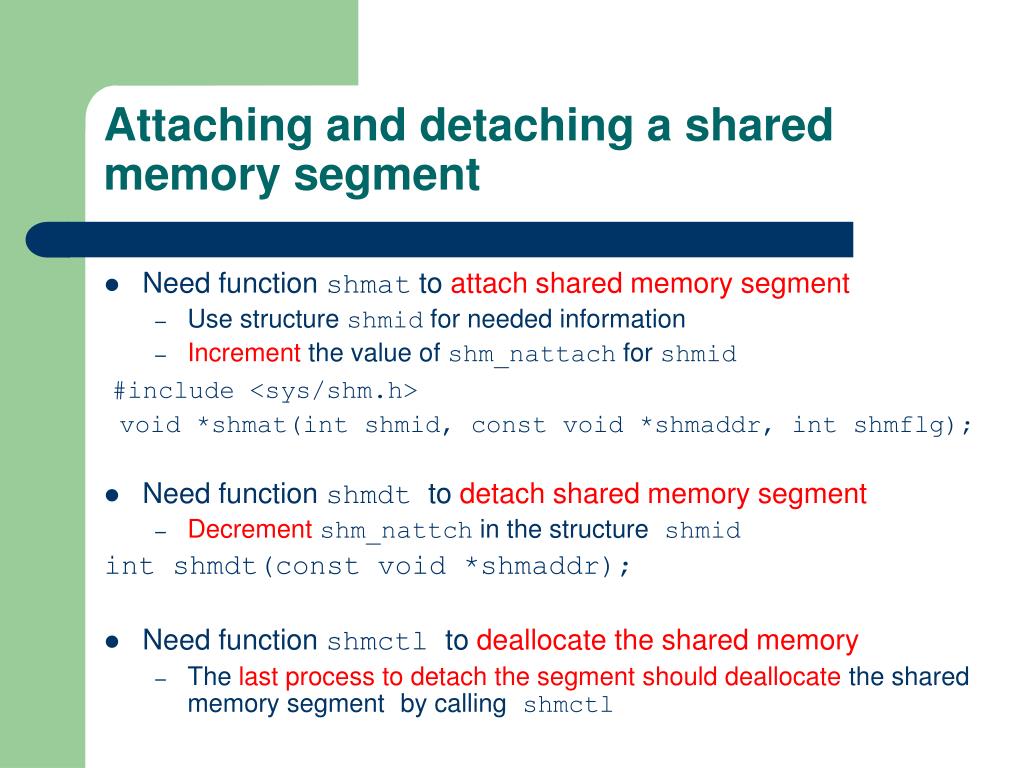 PPT CS241 System Programming IPC Shared Memory and Message Queues