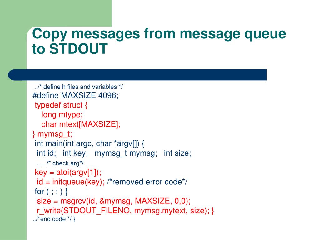 PPT CS241 System Programming IPC Shared Memory and Message Queues
