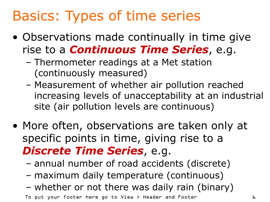 PPT Time Series An Introduction PowerPoint Presentation, free