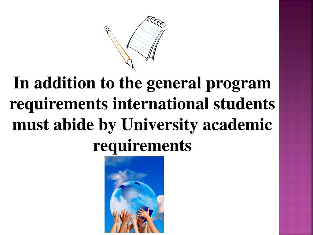 PPT Program requirements International(F1) Students PowerPoint