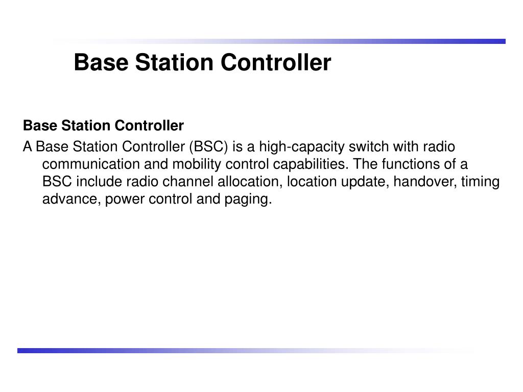 PPT Chapter 4 Wireless Systems, GSM PowerPoint
