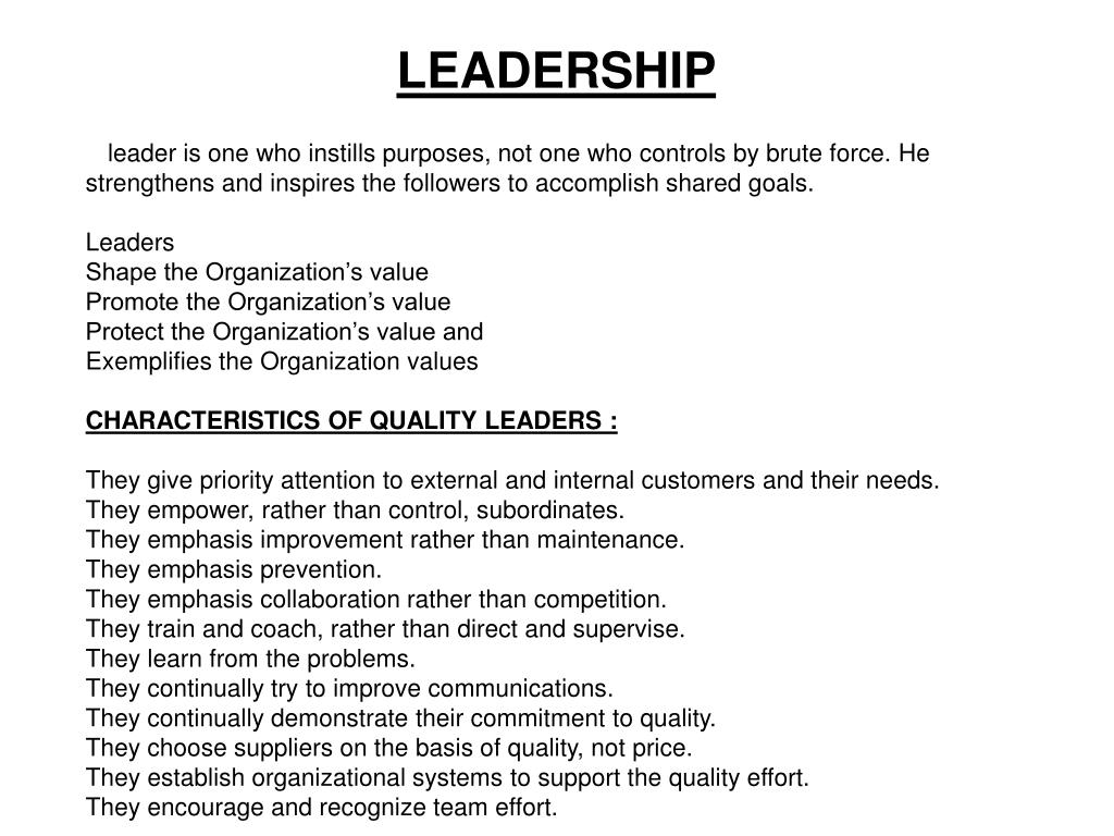 PPT Total Quality Management and Reliability Engineering U7BAA05