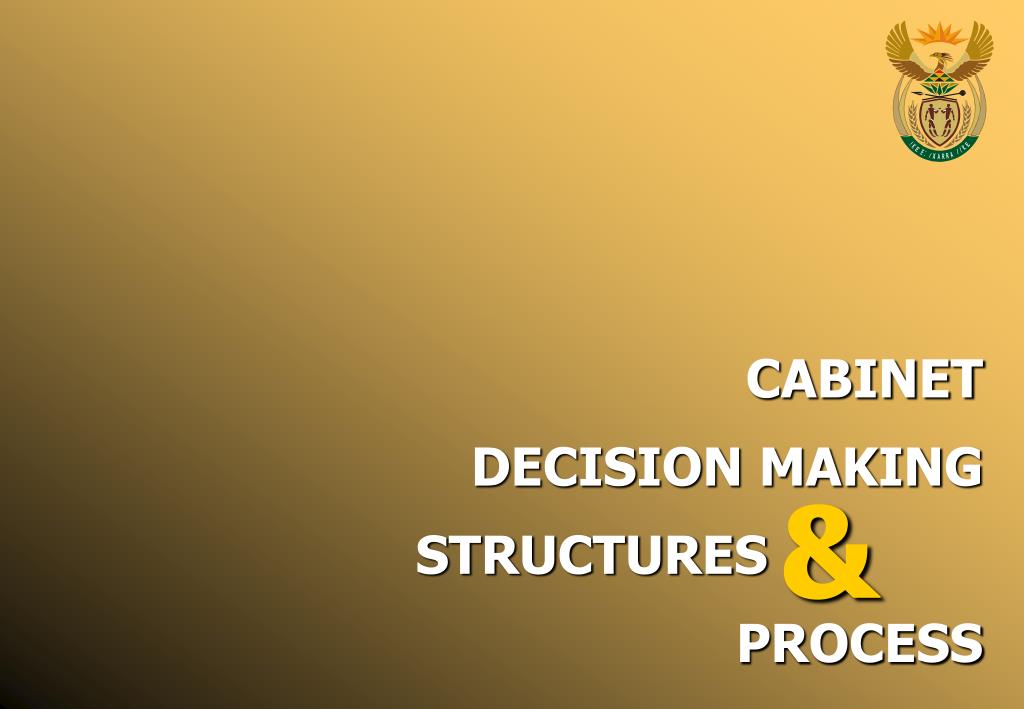 PPT DECISION MAKING STRUCTURES PROCESS PowerPoint