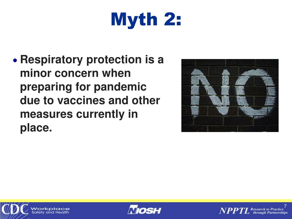 PPT Debunking the Myths of N95 Respirator Use PowerPoint Presentation