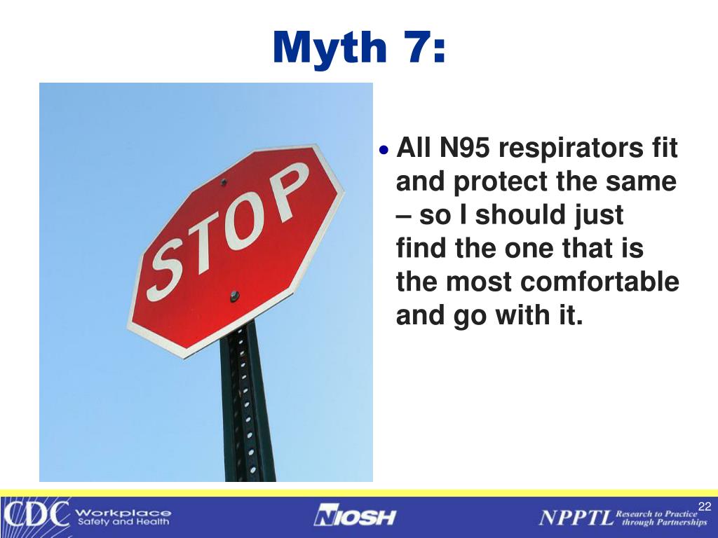 PPT Debunking the Myths of N95 Respirator Use PowerPoint Presentation
