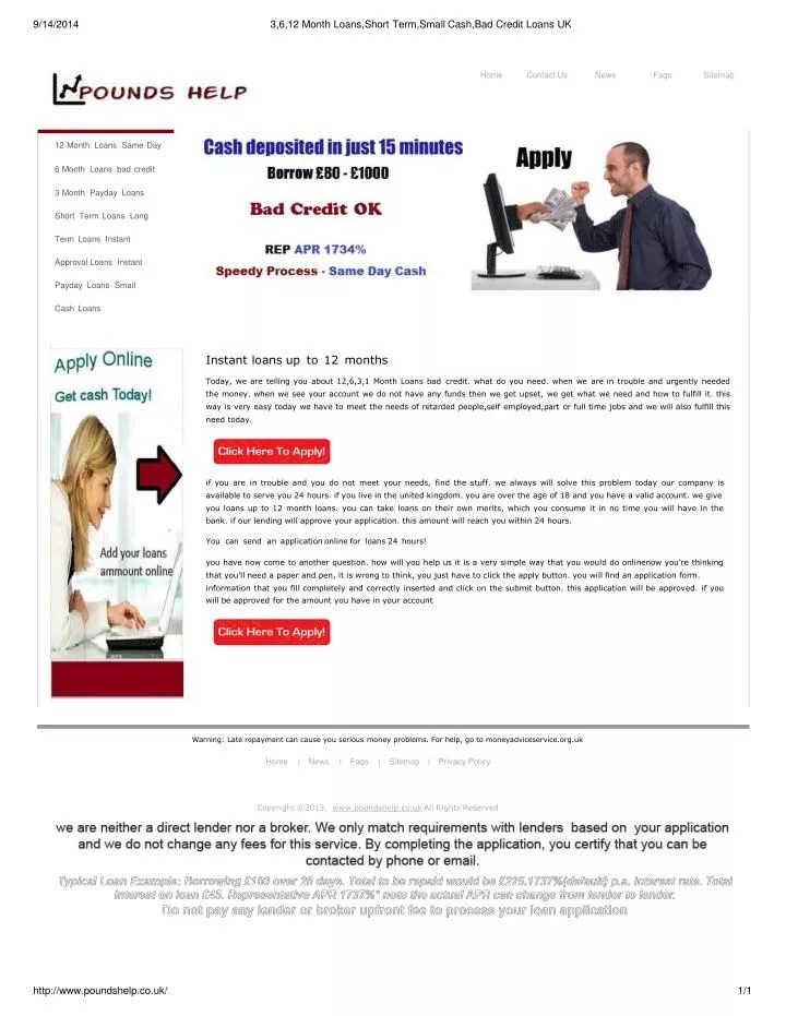Bad Credit Loans Uk / Bad Credit Loans With Getloannow Need Loans Up To