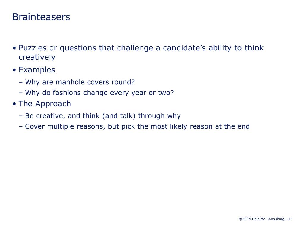PPT The Case Interview . PowerPoint Presentation, free download ID