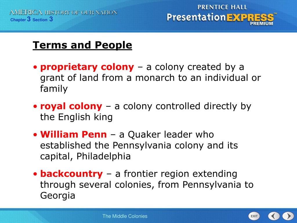 PPT Describe the geography and climate of the Middle Colonies. PowerPoint Presentation ID