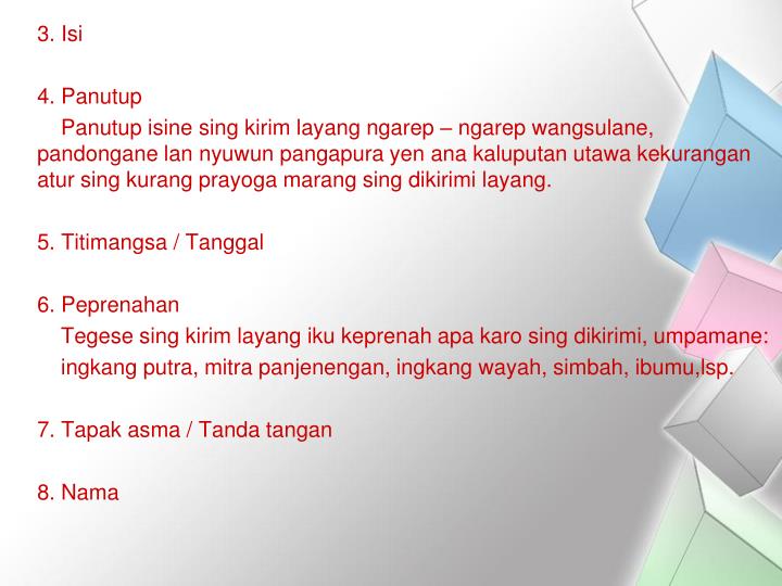 PPT Layang Pribadi PowerPoint Presentation ID4381557