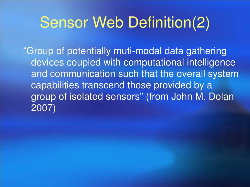 PPT Sensor Grid Application in Nature Reserve Monitoring PowerPoint