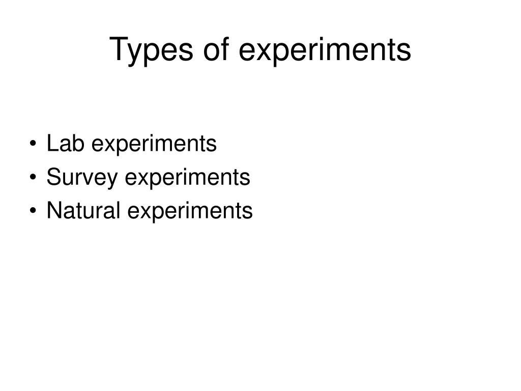 PPT Experiments Erick Lachapelle University of Montreal PowerPoint