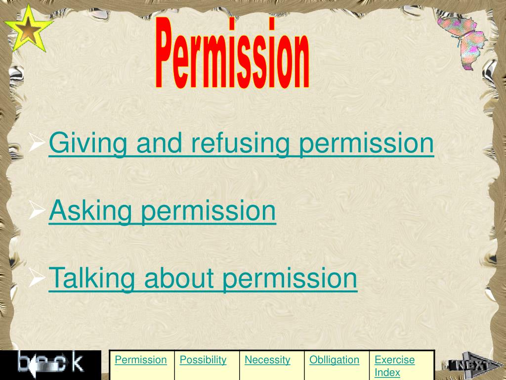 PPT Permission, possibility, necessity, and obligation PowerPoint
