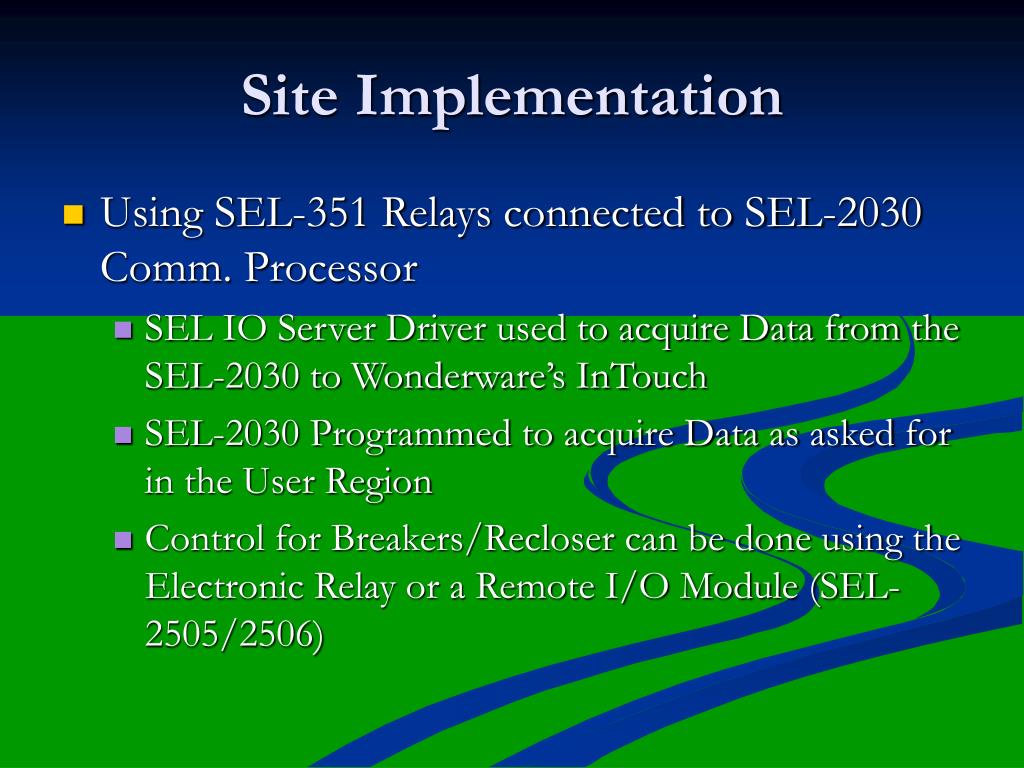 PPT SCADA Communication & Controls PowerPoint Presentation, free