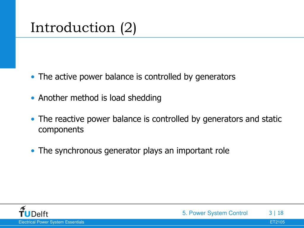 PPT Power System Control PowerPoint Presentation, free download ID