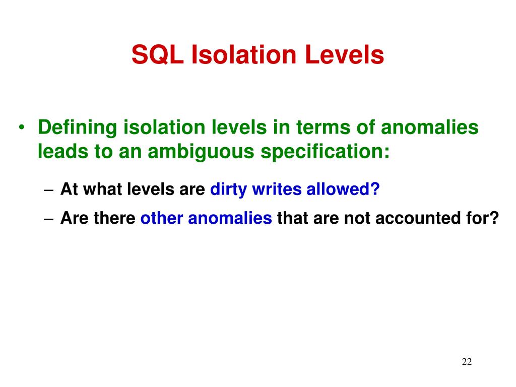PPT Isolation in Relational Databases PowerPoint Presentation, free download ID4385193