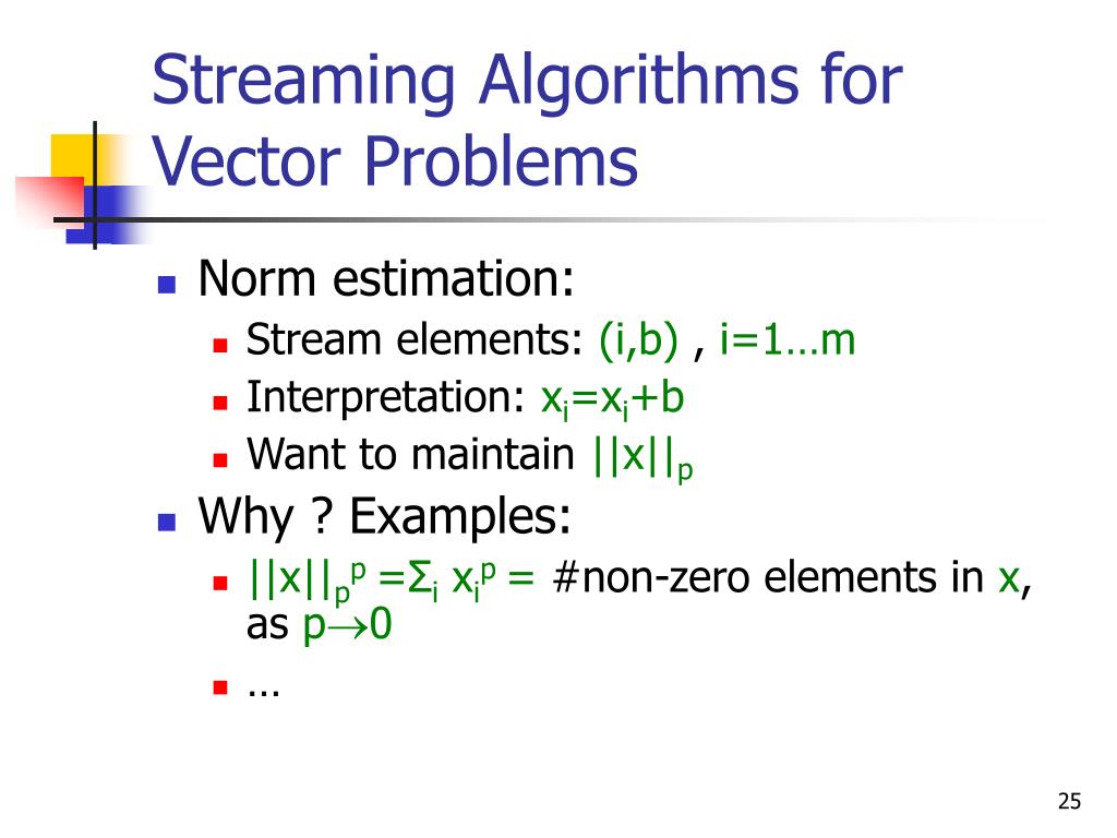 PPT Streaming Algorithms for Geometric Problems PowerPoint