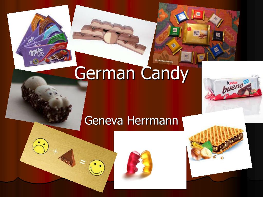 PPT German Candy PowerPoint Presentation, free download ID4389522