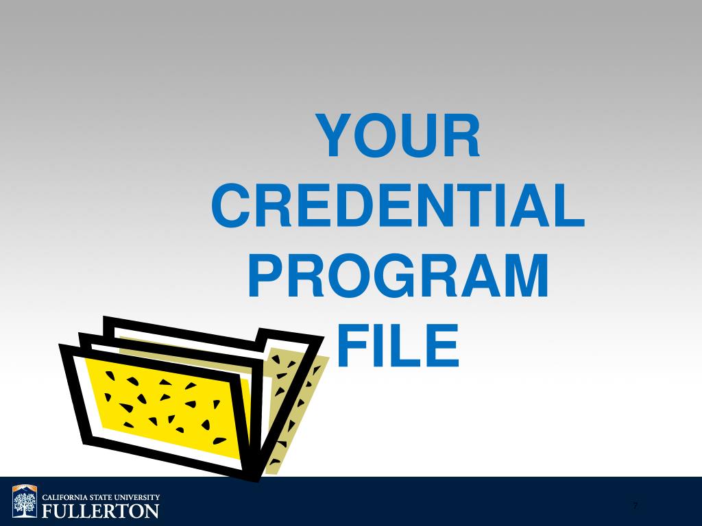 PPT Education Specialist Credential Programs PowerPoint Presentation