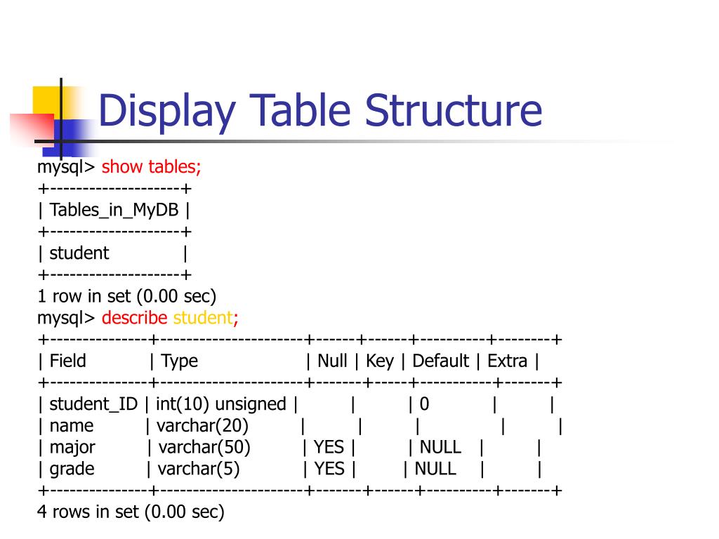 PPT MySQL PowerPoint Presentation, free download ID4390742