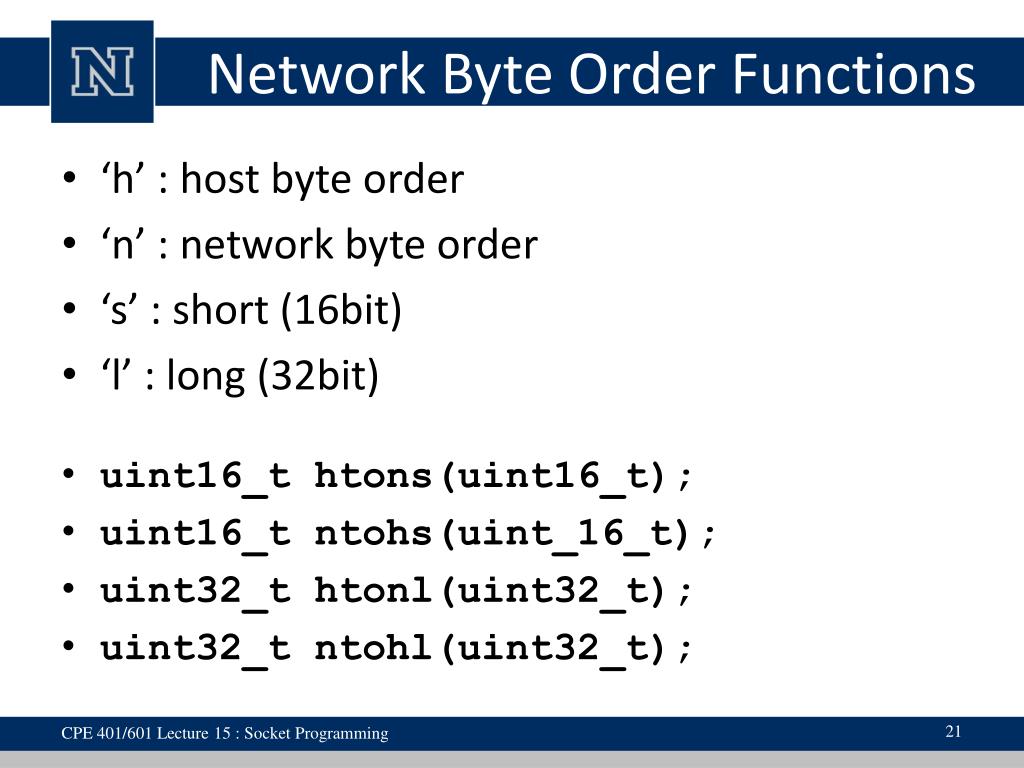 PPT Lecture 15 Socket Programming PowerPoint Presentation, free