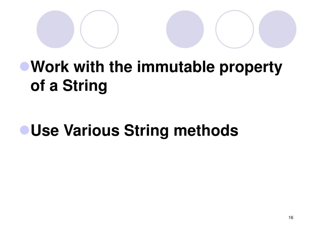 PPT String Class PowerPoint Presentation, free download ID4393302