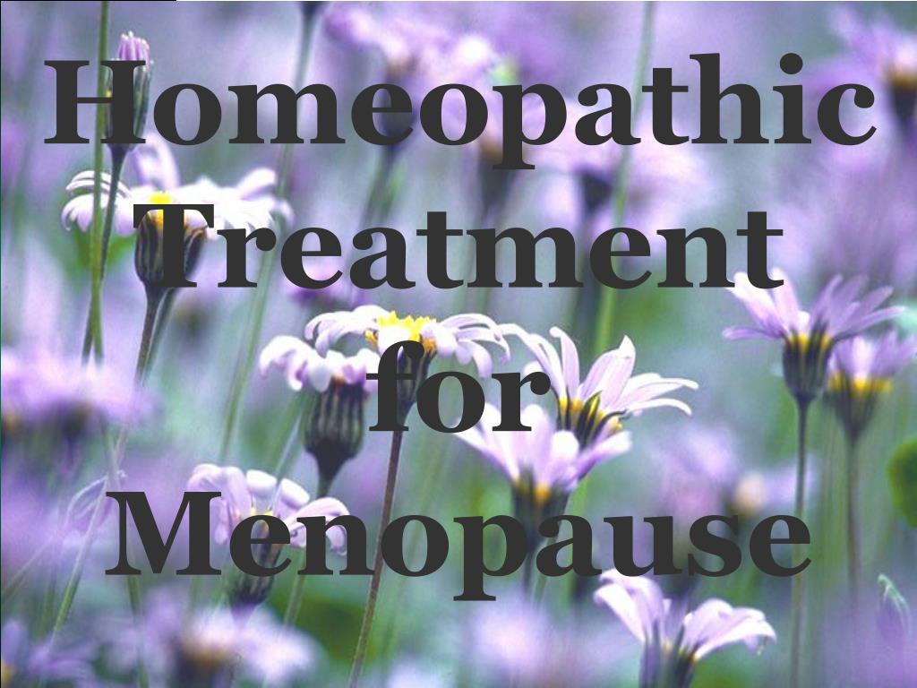 PPT Homeopathic Treatment for Menopause PowerPoint Presentation, free