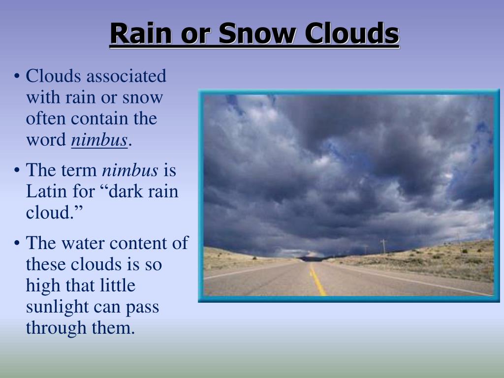 PPT Forming Clouds PowerPoint Presentation, free download ID4393870