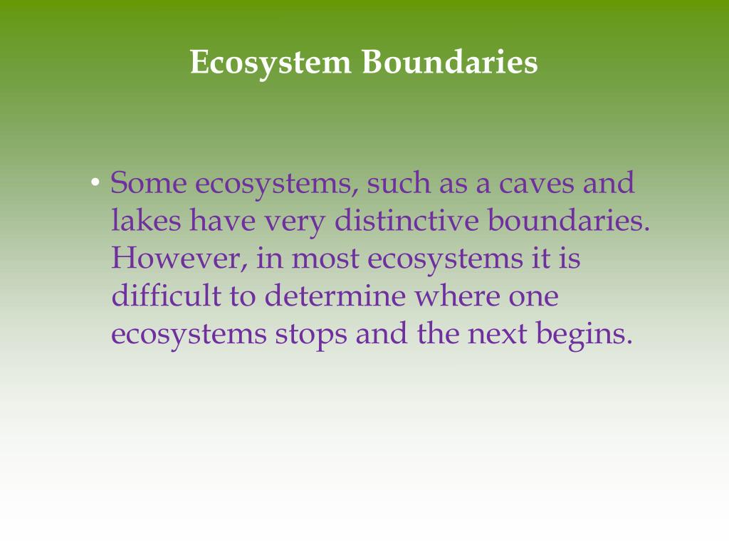 PPT Environmental Systems and Ecosystem Ecology PowerPoint